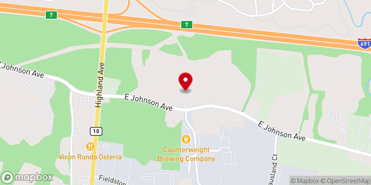 Map showing location of Calvary Life Family Worship Center