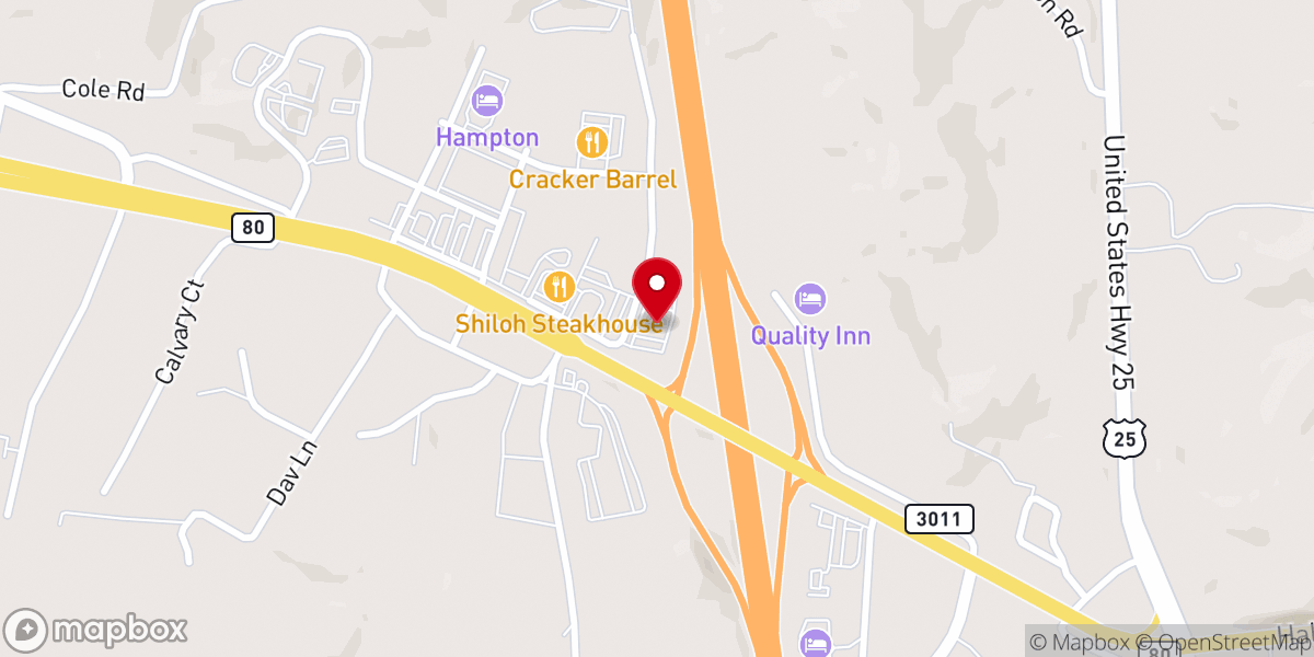 Map showing location of Cheddar's Scratch Kitchen