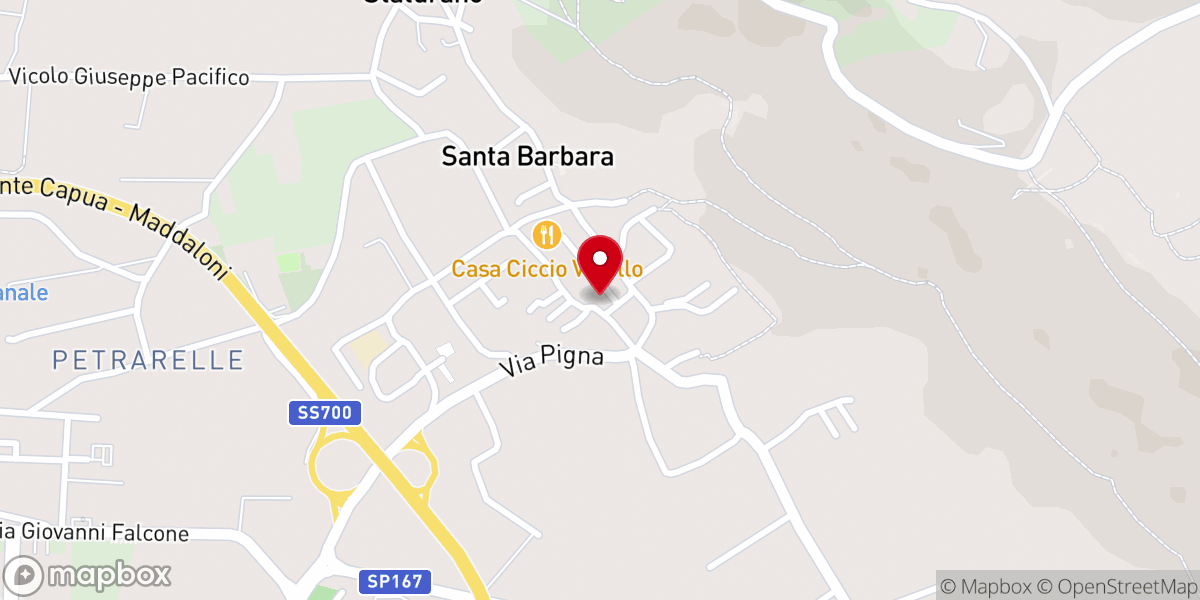 Map showing location of Chiesa di Santo Stefano protomartire