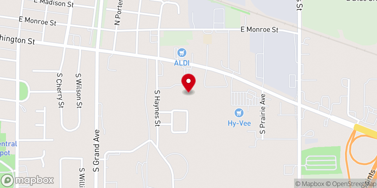 Map showing location of E3 Center
