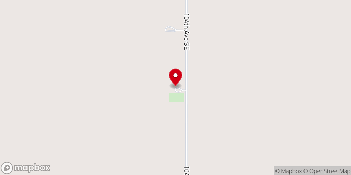 Map showing location of Old Elim Free Church