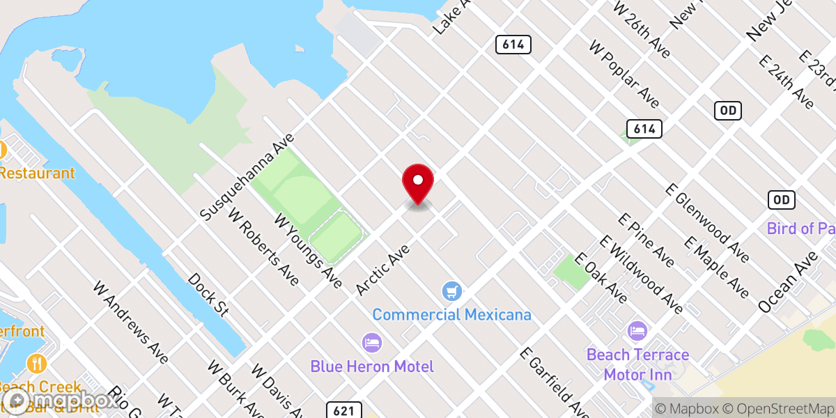 Map showing location of Iglesia Pentecostal Emanuel, Inc