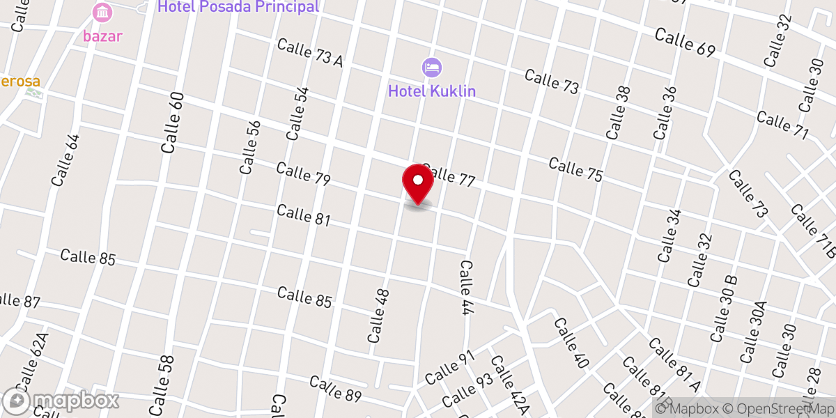 Map showing location of GETHSEMANÍ, La Iglesia Cristiana de la Familia