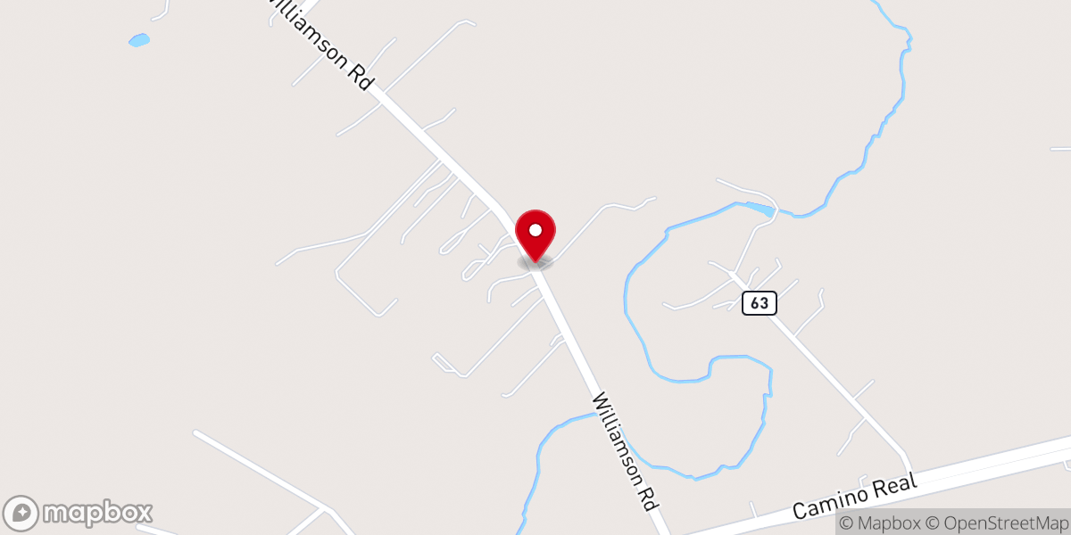 Map showing location of Center Union Mssnry Baptist Church