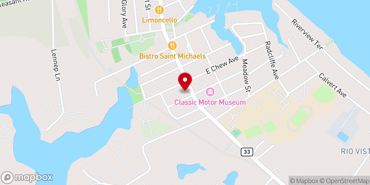 Map showing location of Thompson Geogene