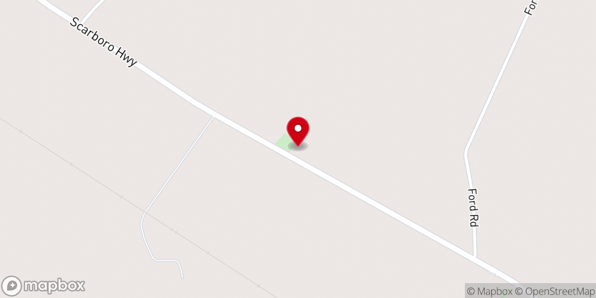 Map showing location of Dixon Branch Missionary Baptist Church