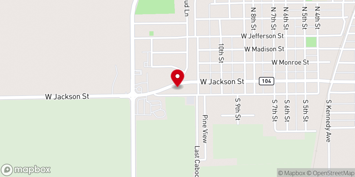 Map showing location of Harre Richard