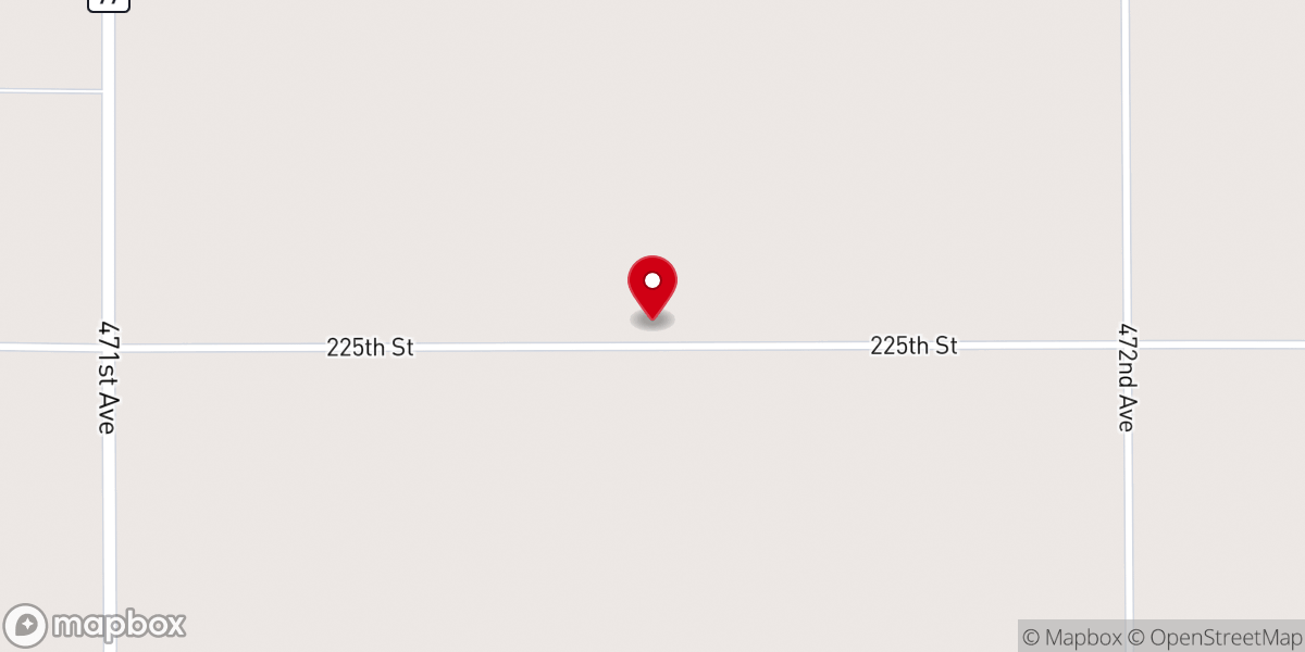 Map showing location of Midway Lutheran Church