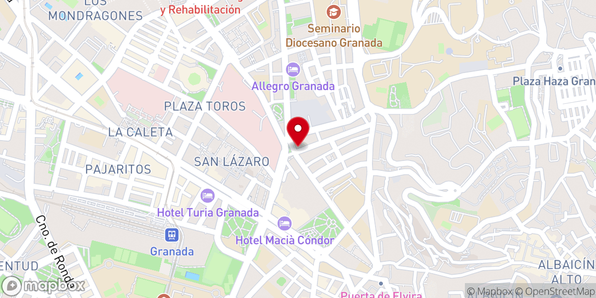 Map showing location of Iglesia Evangélica Puerta Del Cielo
