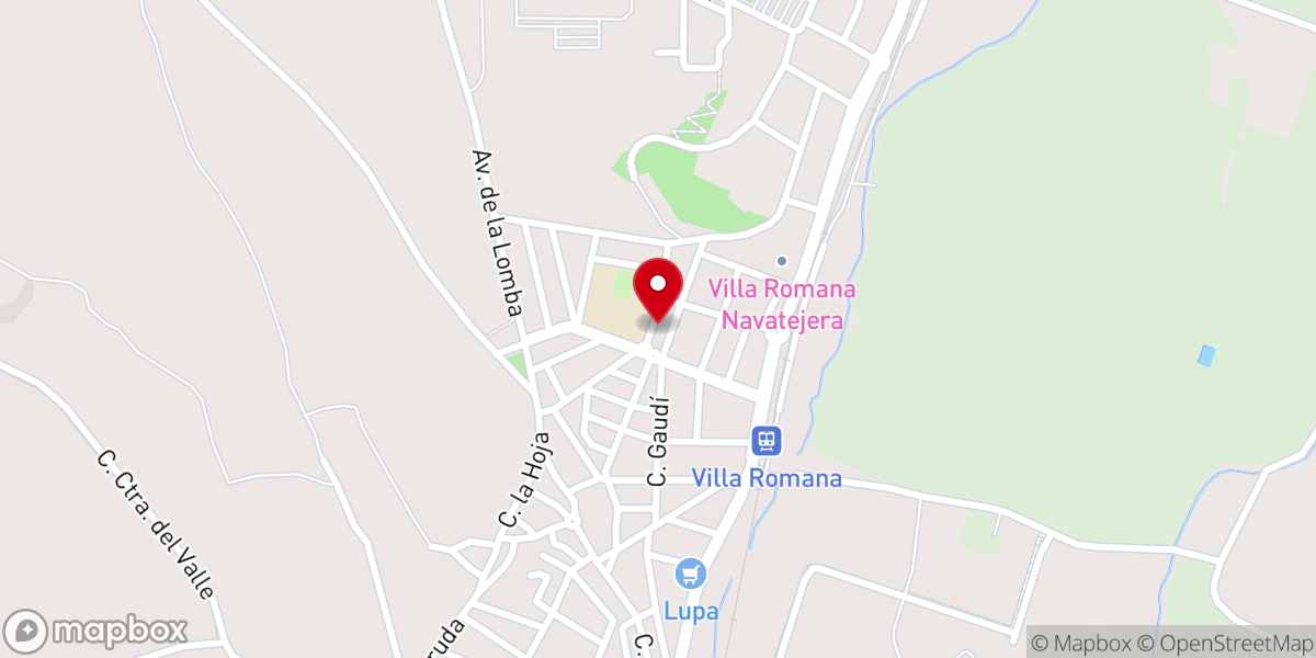 Map showing location of Santuario Plaza Rosa