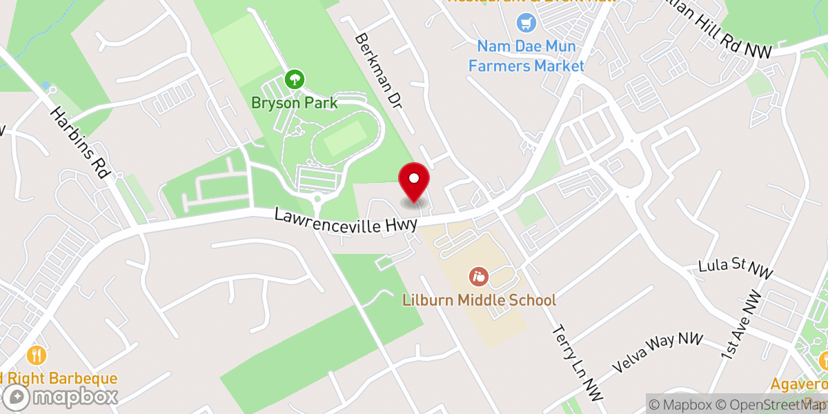 Map showing location of Ministerio De Restauracion Jehova Nissi