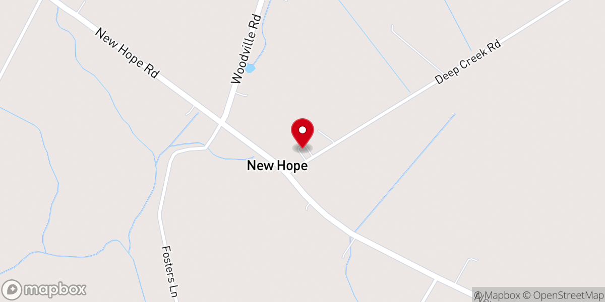 Map showing location of Good Works Community Church