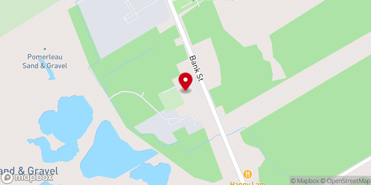 Map showing location of Our Lady of the Visitation