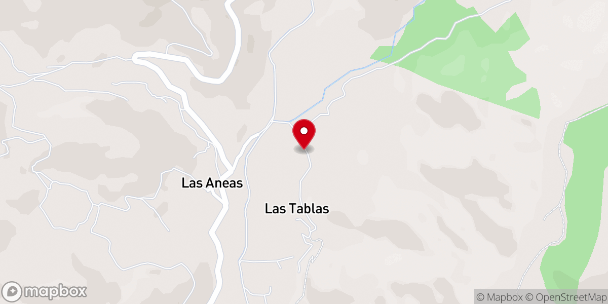 Map showing location of Templo de Krishna - Jahnava Mandir Ashram