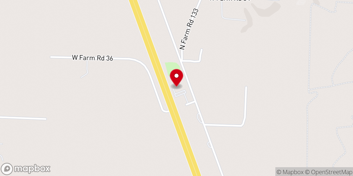 Map showing location of Noble Hill Baptist Church