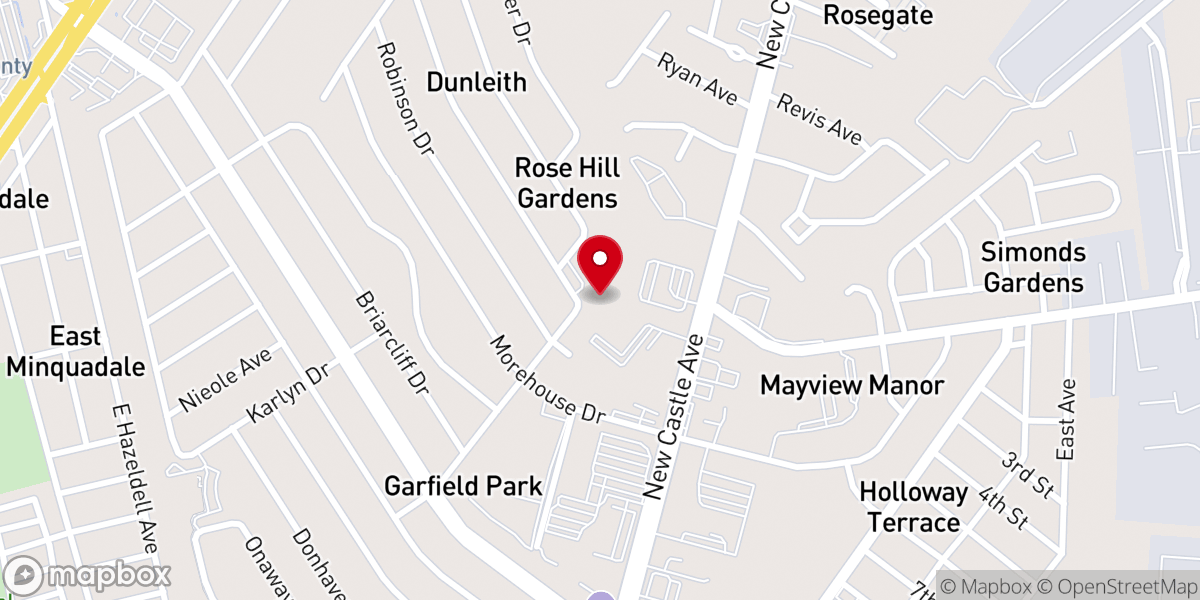 Map showing location of Coleman Memorial United Methodist