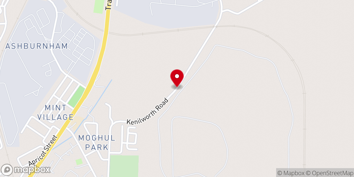 Map showing location of Reformed Church