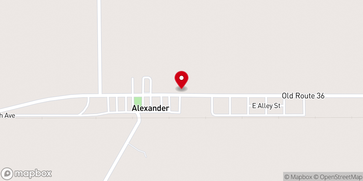 Map showing location of Visitation of the Blessed Virgin Mary Catholic Church