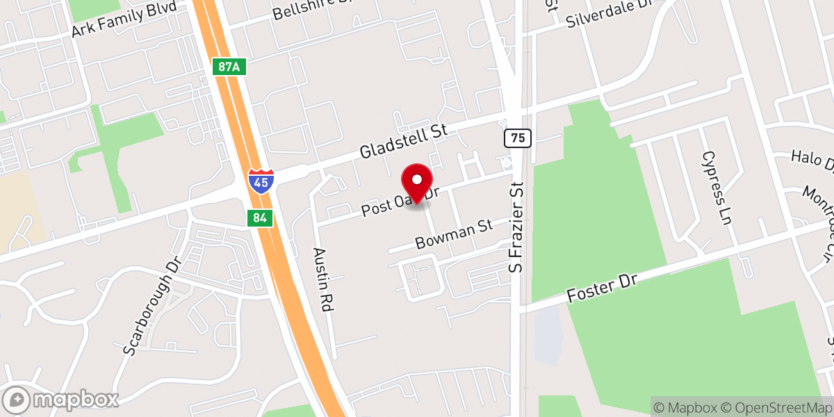 Map showing location of Harvest Family Church