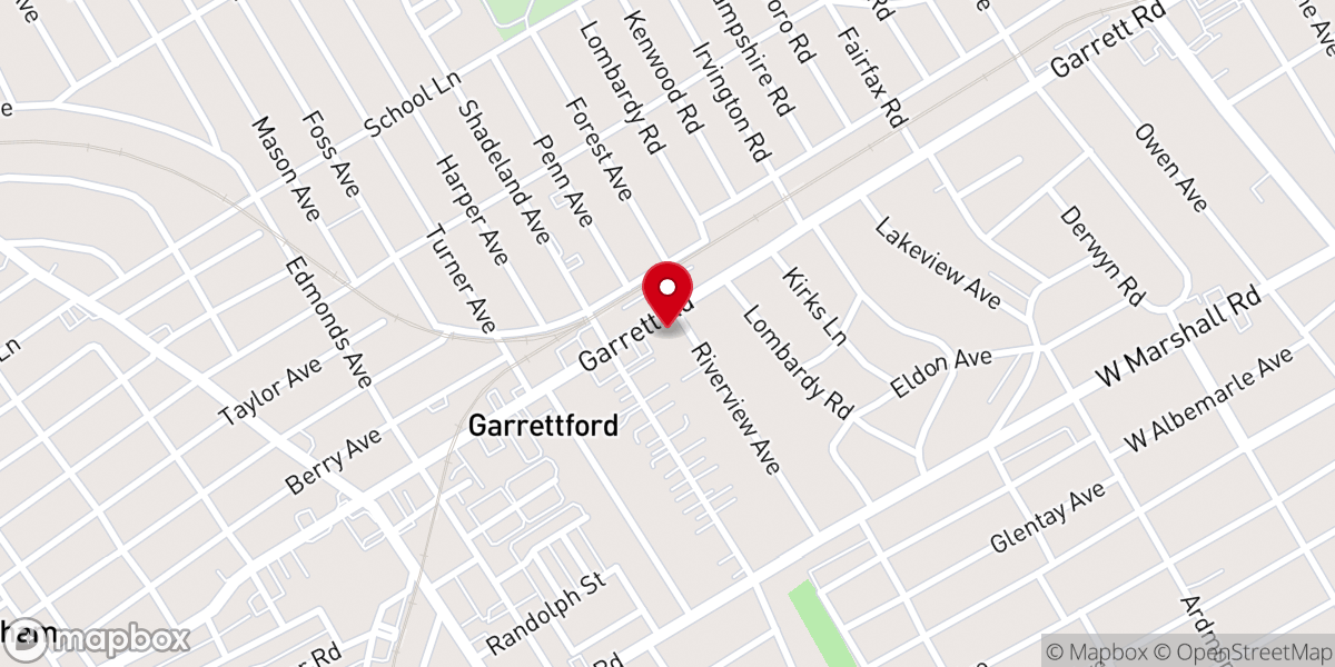 Map showing location of Incarnation Holy Sacrament Church
