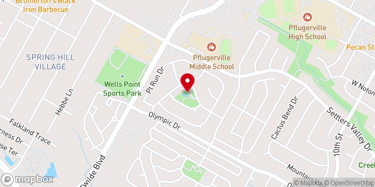 Map showing location of Salt and Light Church of God - Romanian Pentecostal Church Austin