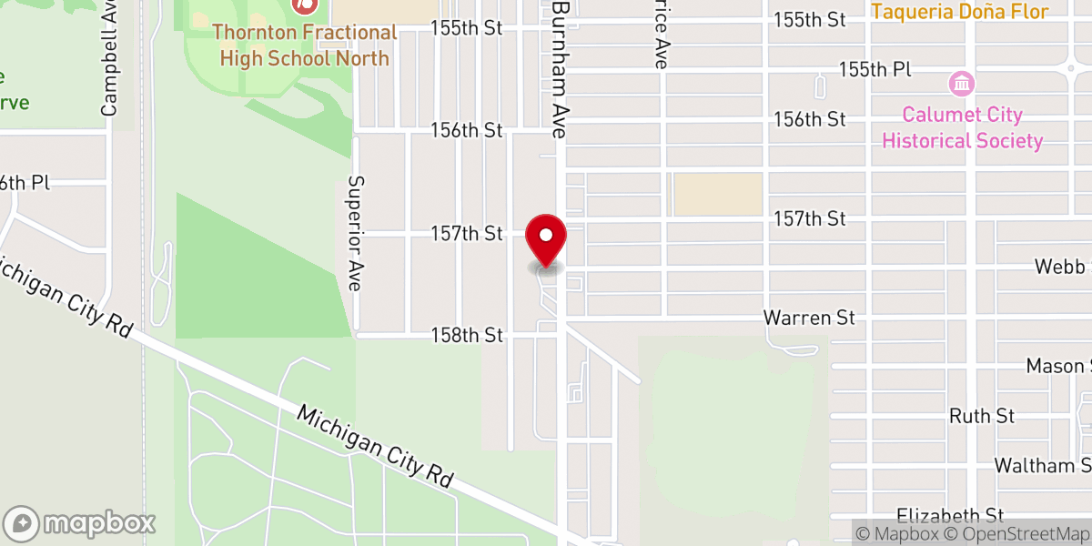 Map showing location of Treasure From Word Ministries
