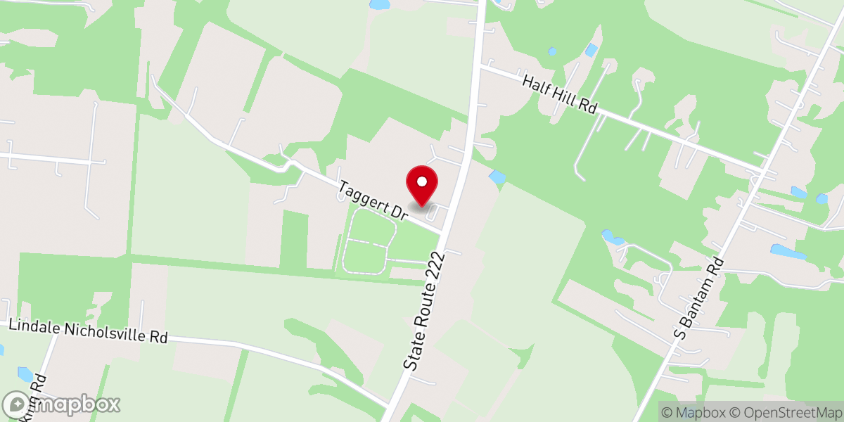 Map showing location of Monuments Baptist Church