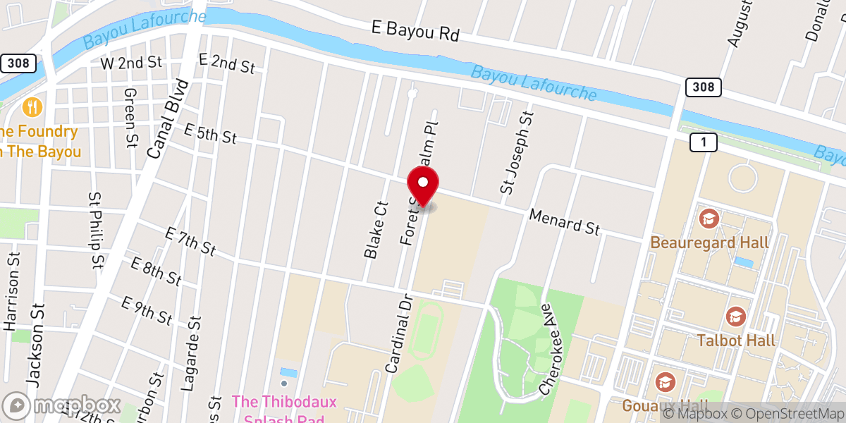Map showing location of Marian Servants of the Word