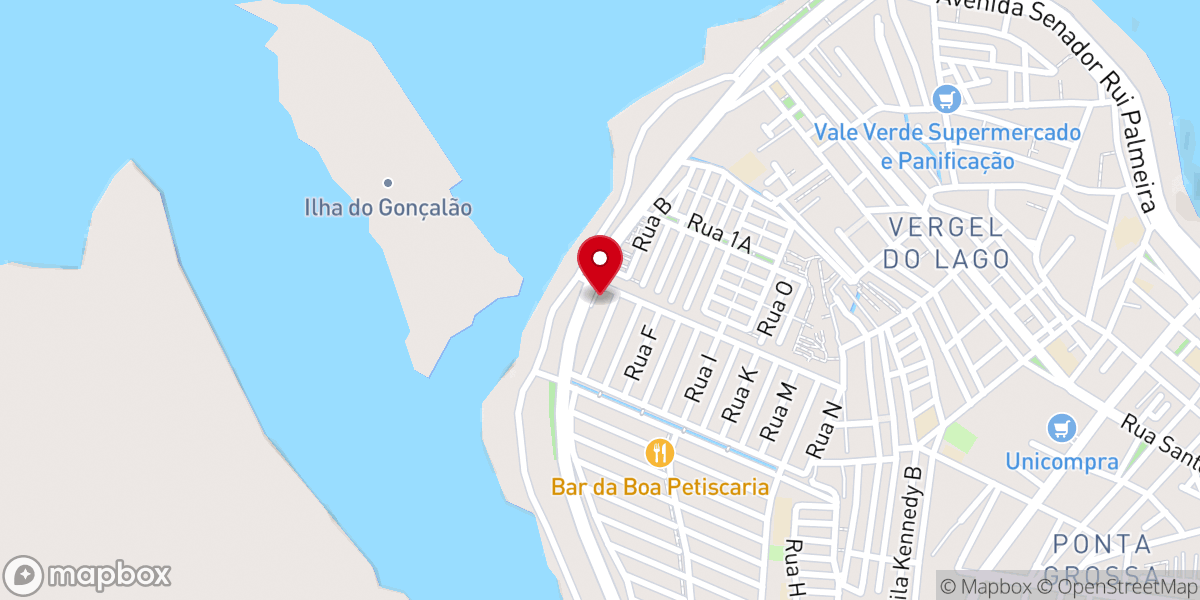 Map showing location of Paróquia Nossa Senhora Virgem dos Pobres