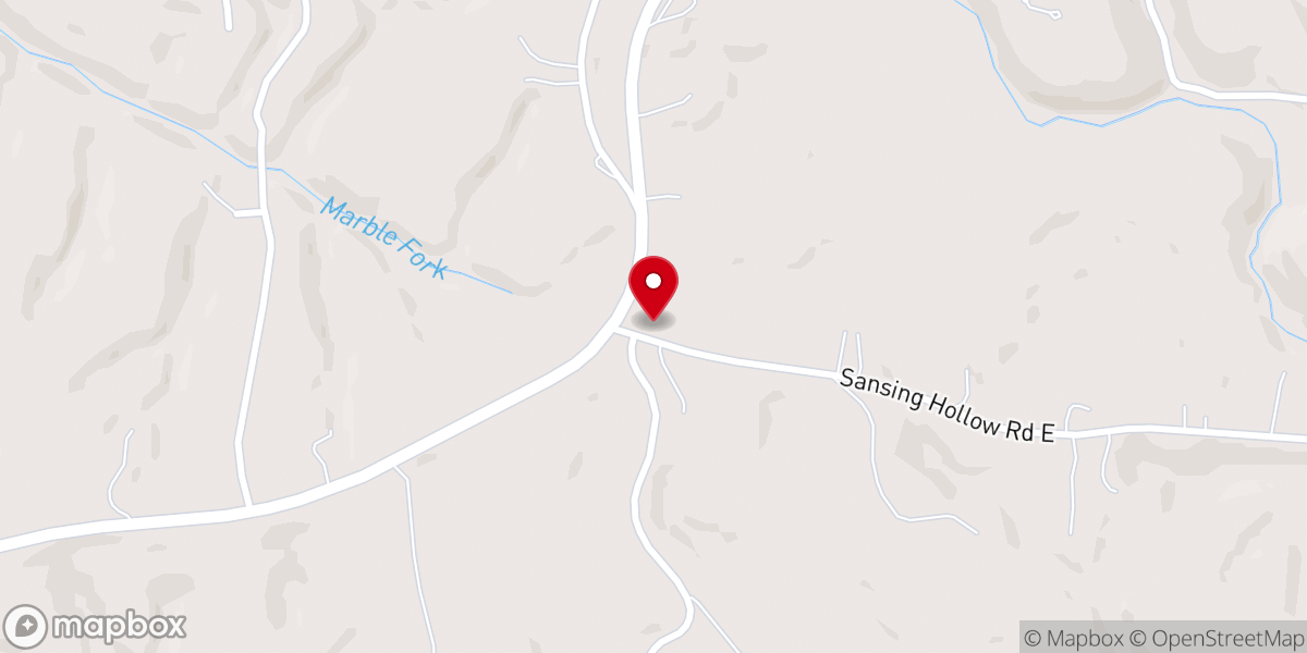 Map showing location of Oasis Church
