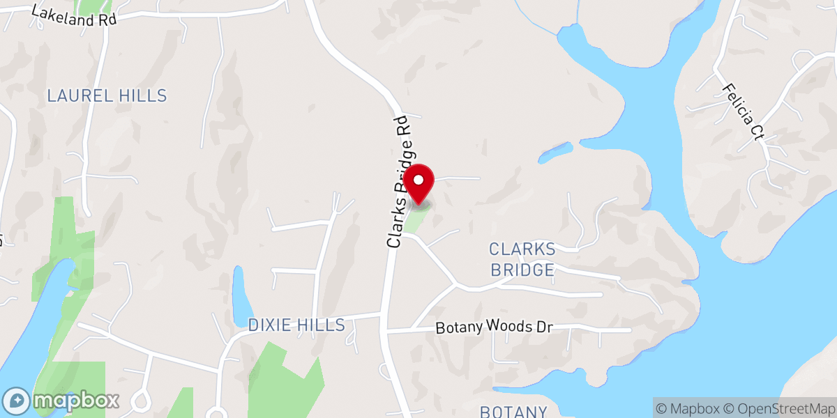 Map showing location of South Bend United Methodist