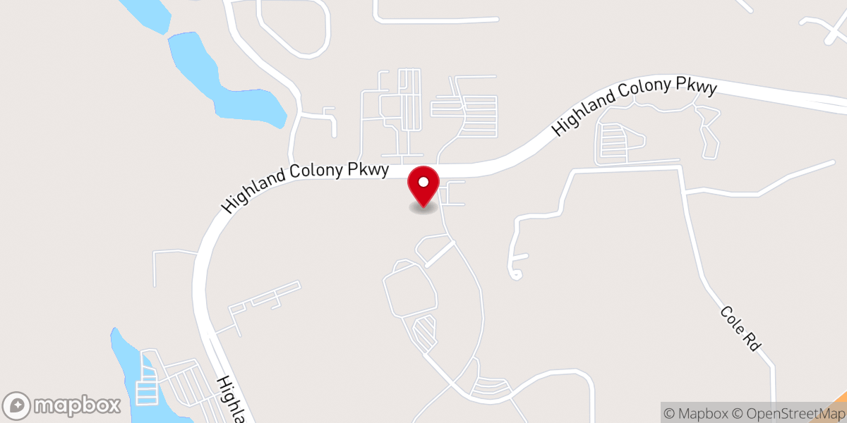 Map showing location of Grace Bible Church