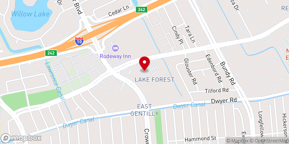 Map showing location of The Upperroom Bible Church