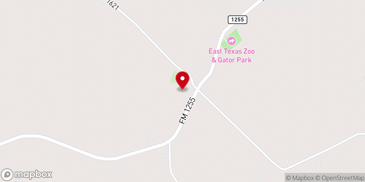 Map showing location of Corinth Missionary Baptist Church
