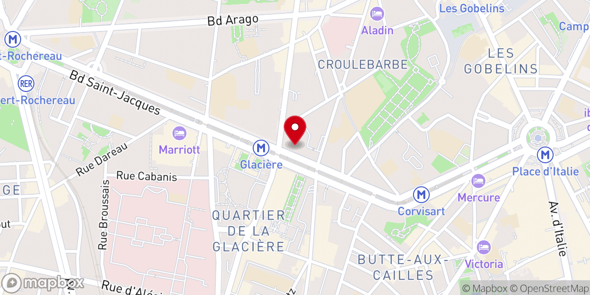 Map showing location of Diocese Eglise Orthodoxe France