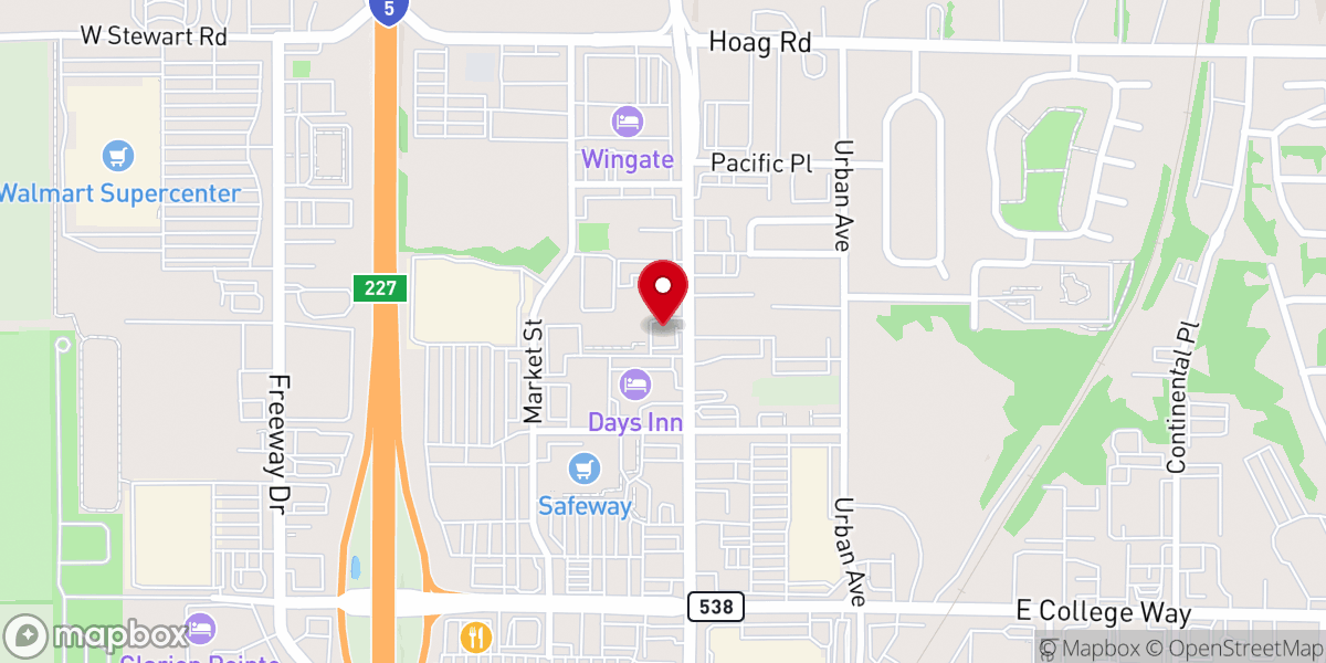 Map showing location of The Door Christian Fellowship Church