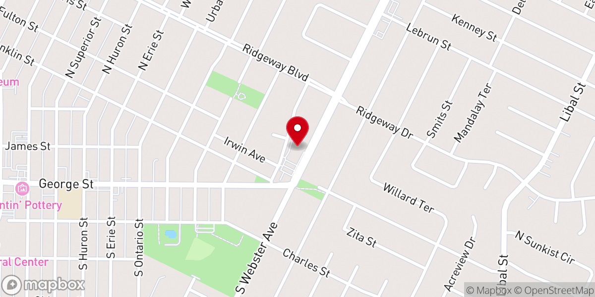 Map showing location of Christ First Global Methodist Church