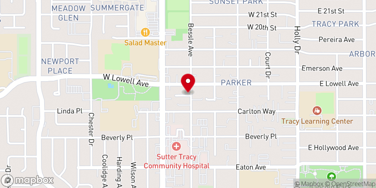 Map showing location of New Heart Church