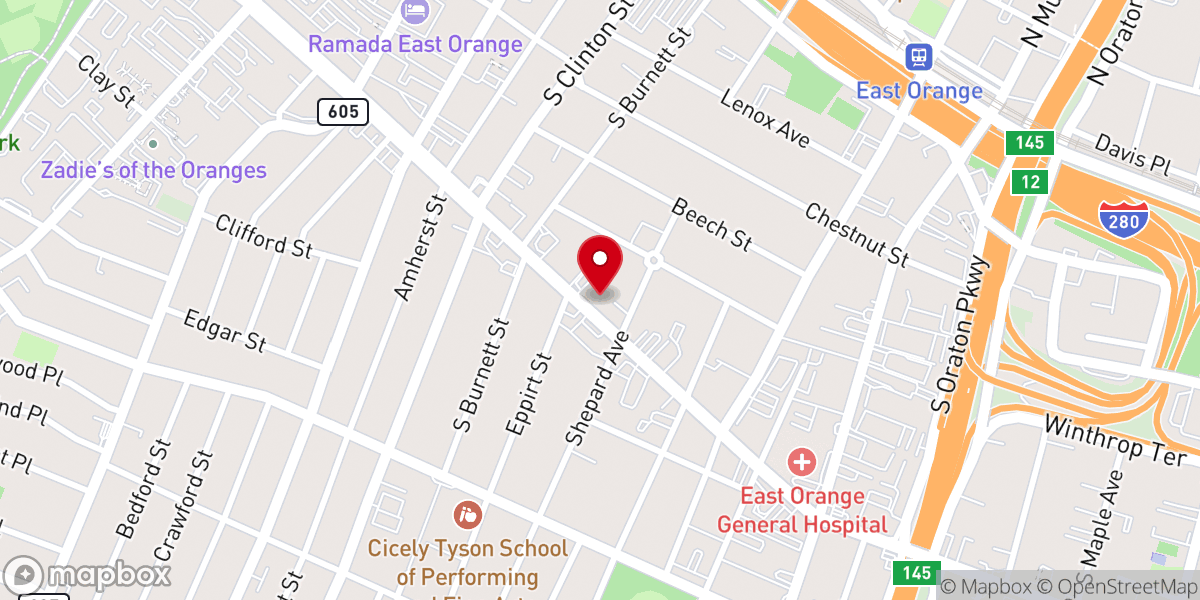 Map showing location of House of David Club