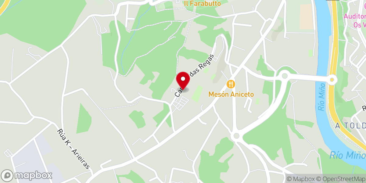 Map showing location of Forus Lugo