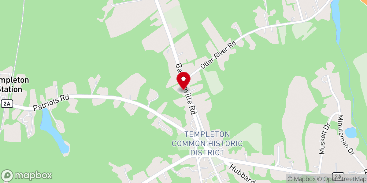 Map showing location of Country Bumpkin' Antiques
