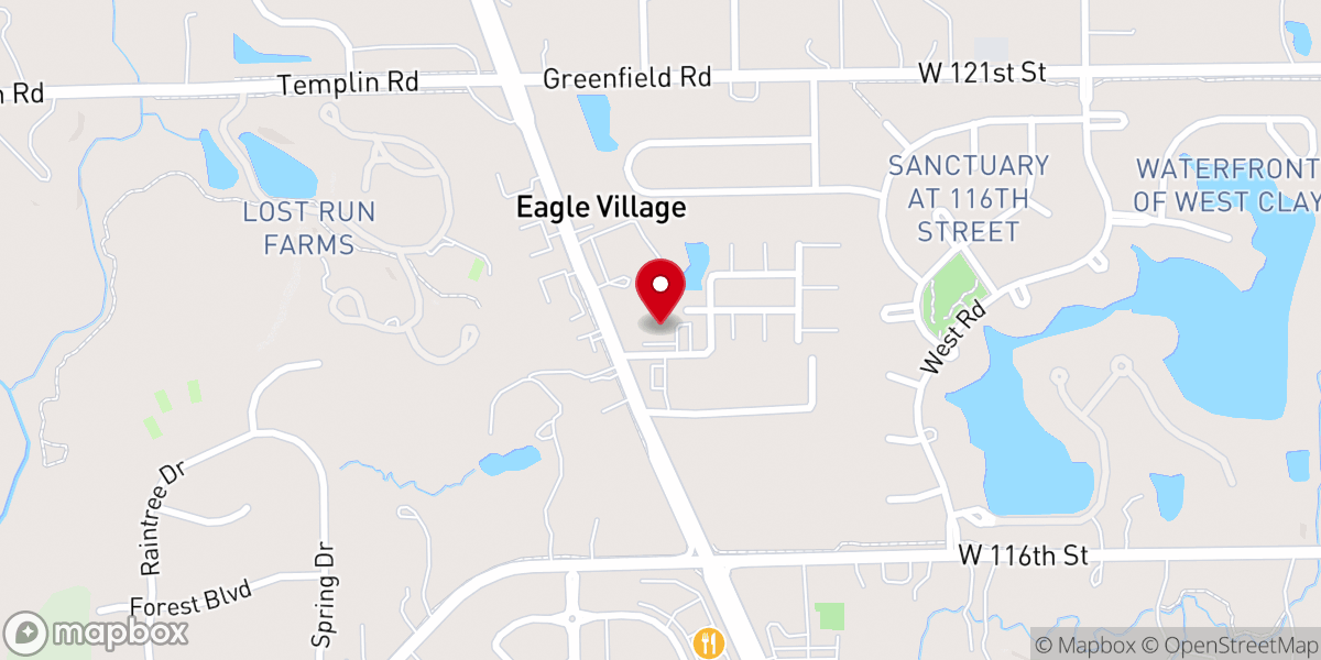 Map showing location of North side fellowship