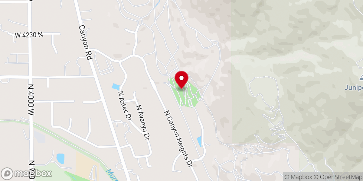Map showing location of Timpanogos Cove Park