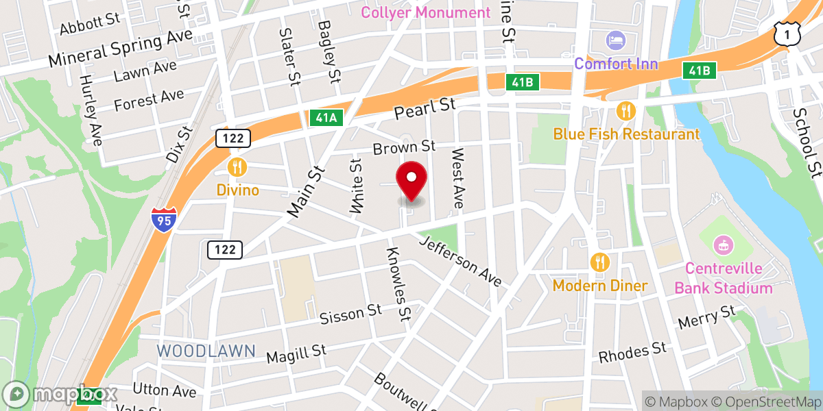 Map showing location of The Apostolic Church Providence Assembly