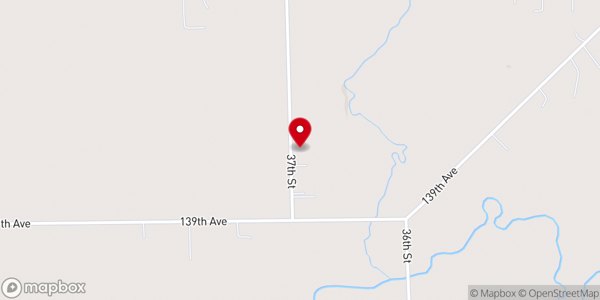 Map showing location of Antioch Fellowship Center