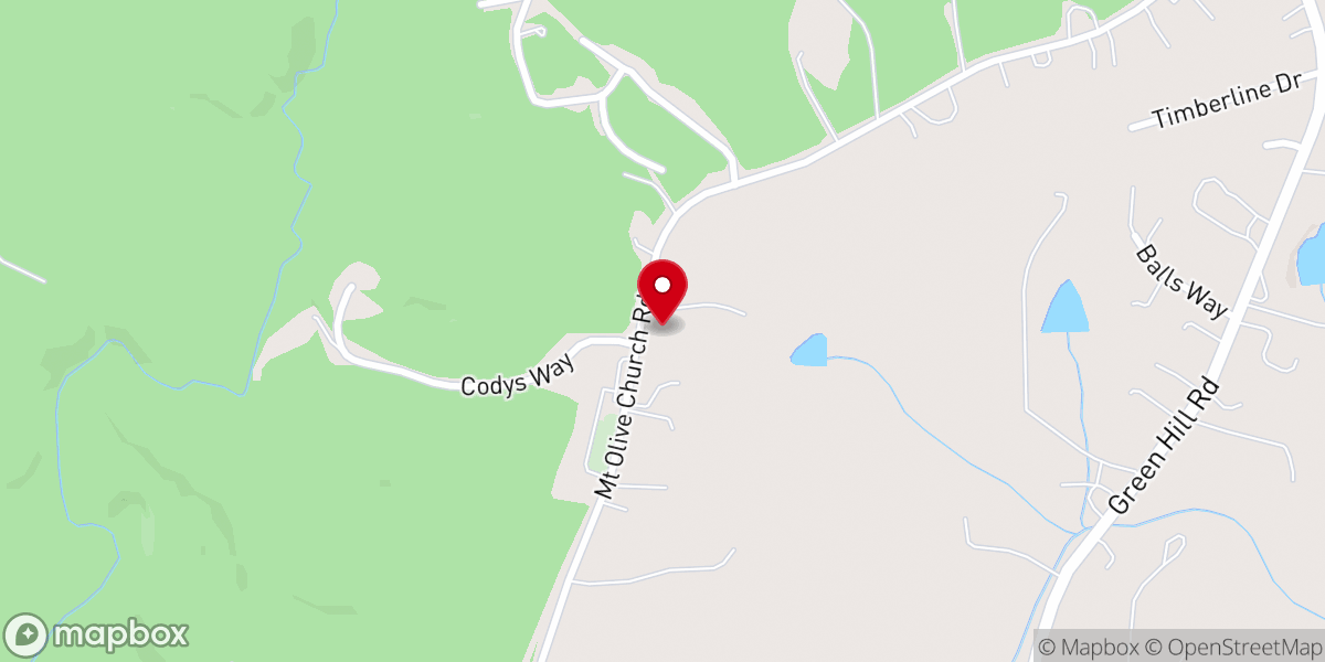 Map showing location of The Flower Shack