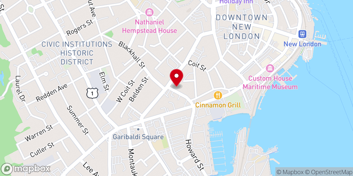 Map showing location of The Shepherds Tent