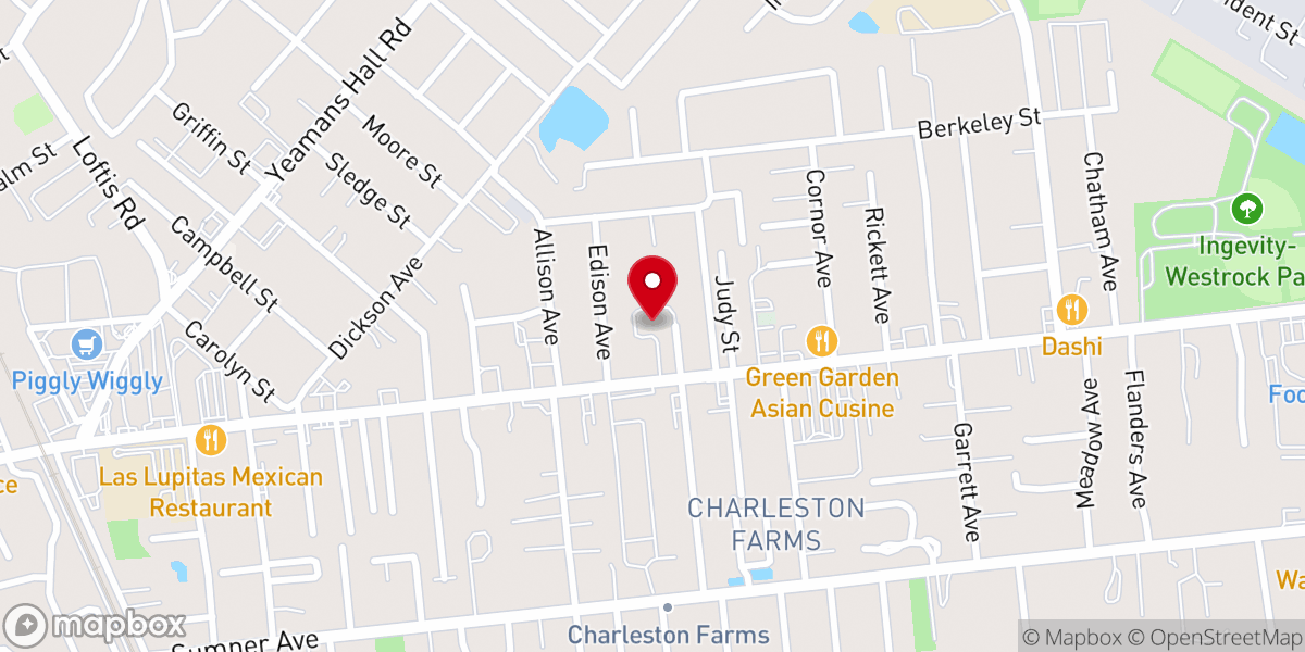 Map showing location of Holy City Missions