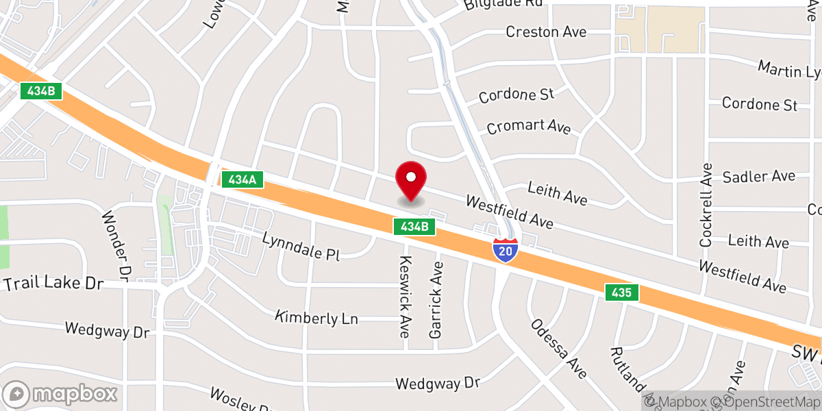 Map showing location of St Thomas Becket Catholic Church