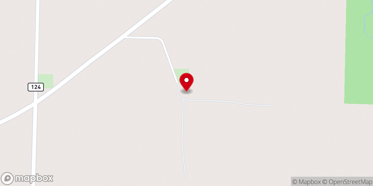 Map showing location of Springfield Church